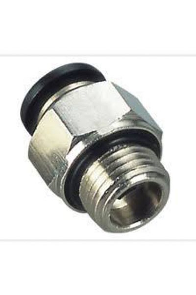Crox 1/8"X10 MM PNEOMATIC STRAIGHT MALE RECORD
