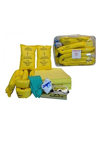 THE BEST WORKER Tbw Kimyasal Emici Taşınabilir Döküntü Kit 65 lt