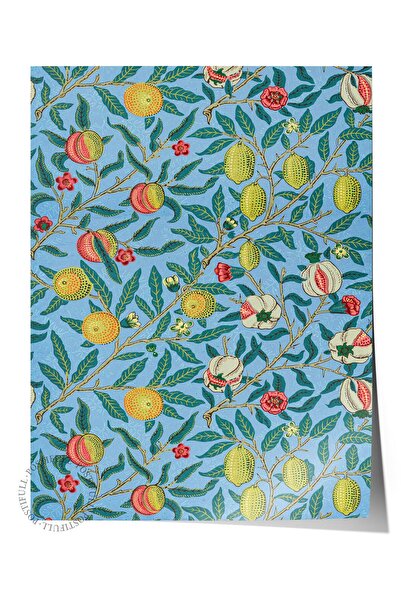 Postifull William Morris Poster No:13 Modern Sanat Poster - Sanat Dekor Seris...