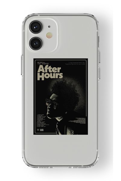 Multitronic حافظة شفافة مطبوعة بتصميم متوافق مع هاتف iPhone 12 Mini بعد ساعات...