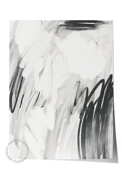 Postifull Frameless Poster Abstract Nordic Series, Nordic Painting, Wall Poster, Hd Printing, Thick Archival