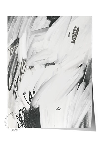 Postifull Çerçevesiz Poster Soyut İskandinav Serisi, İskandinav Tablo, Duvar ...