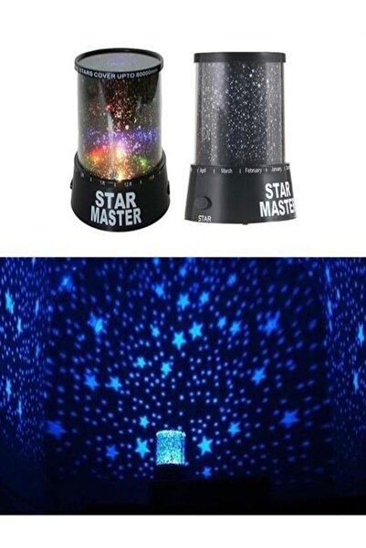 mrtbilisim Star Master Pilli Gökyüzü Projeksiyonlu Led Renkli Yıldızlı Tavan ...