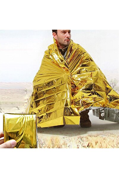 Genel Markalar Acil Durum Ilk Yardım Battaniyesi Deprem Yanık Termal Battaniye Nem Ve Soğuktan Koruma Su Geçirmez