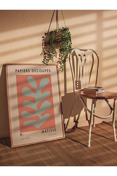 Postifull Αφίσα πορτοκαλί εικονογράφησης Matisse - Duar Decor HD Print