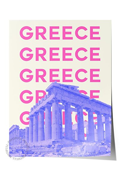 Postifull Αφίσα Εικονογράφησης Ελλάδας - Σειρά Cities, Αφίσα Duar, Εκτύπωση H...