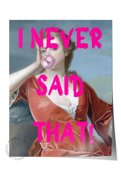 Postifull Çerçevesiz Poster Alternatif Sanat Serisi, Değiştirilmiş Sanat, Duvar Posteri, HD Baskı, Kalın Arşiv