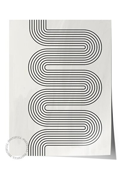 Postifull Poster fără încadrare Seria nordică abstractă, pictură nordică, pos...