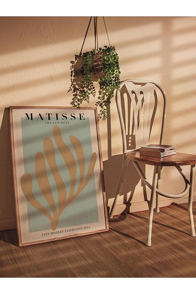 Postifull Αφίσα σχεδίασης εικονογράφησης Matisse - Διακόσμηση Duar, Εκτύπωση HD, Παχύ