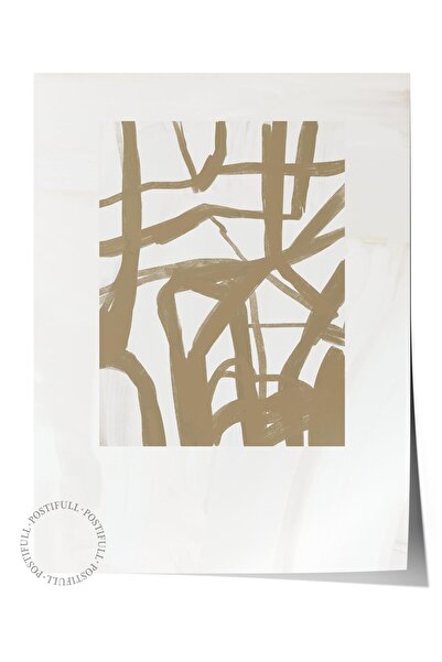 Postifull Poster bez okvira, apstraktna nordijska serija, nordijska slika, zi...