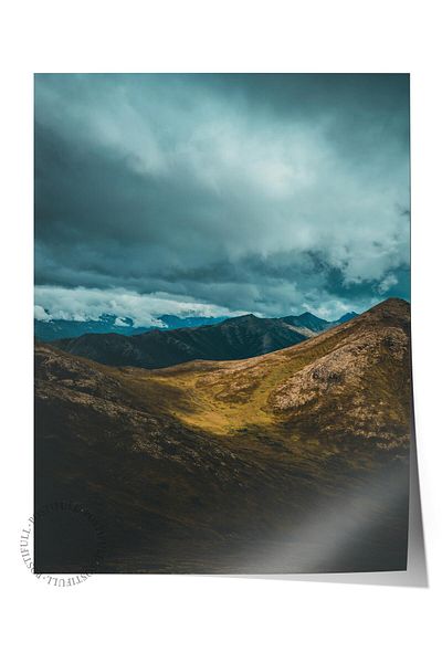 Postifull Mountain No:15 - Αφίσα με τυπωμένη φωτογραφία χωρίς πλαίσιο, Διακόσμηση τοίχου σαλονιού, κουζίνας, σαλονιού και αίθουσας