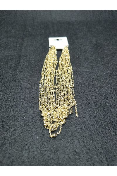 Yüksel Boncuk 5 Meters Gold Plated Chain