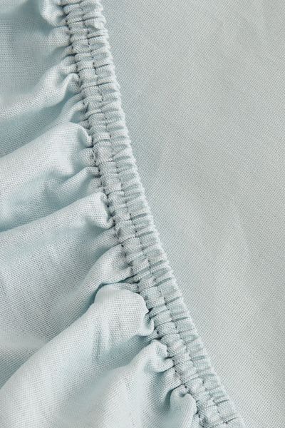 Karaca Home Fitted Double Sheet Blue 160x200+30 cm