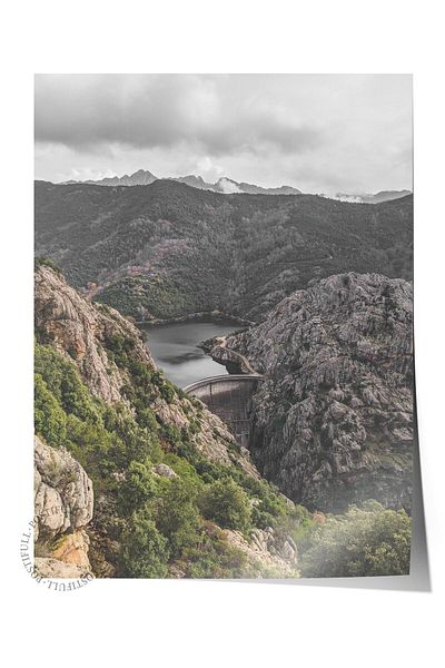 Postifull Mountain No:19 - Αφίσα με τυπωμένη φωτογραφία χωρίς πλαίσιο, διακόσμηση τοίχου σαλονιού και αίθουσας