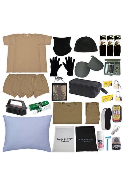 Ö ÖZMERT ASKERİ MALZEME Novice Personality Gendarmerie Set - 3-Piece Basic Soldier Set