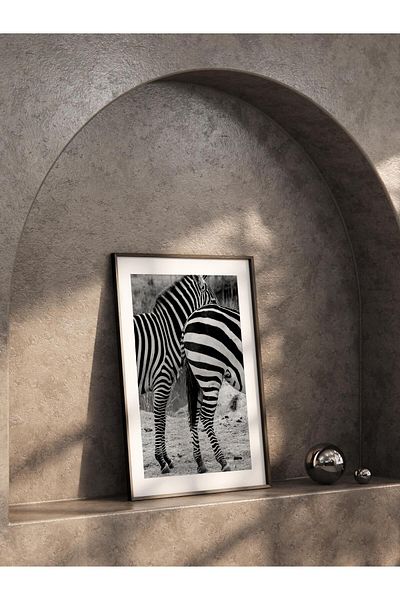 Postifull Frameless Poster, Animals & Safari Painting No:8, Hd Photo, Living Room, Kitchen Wall Decor Poster