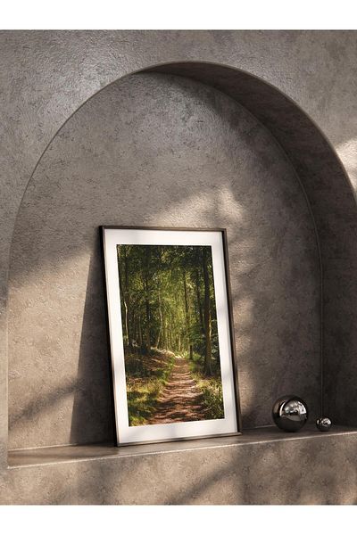 Postifull Forest No:44 Αφίσα με τυπωμένη φωτογραφία χωρίς πλαίσιο - Διακόσμηση τοίχου σαλονιού, κουζίνας, σαλονιού και αίθουσας