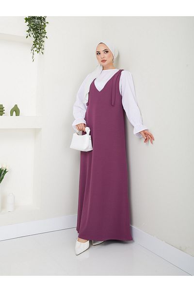 VOLT CLOTHİNG Dámský dvoudílný košilový oblek Gillet šaty