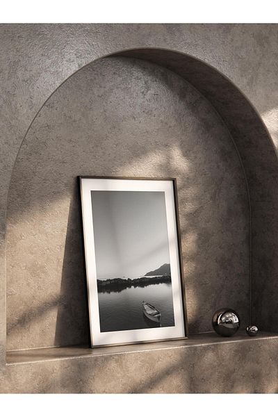 Postifull Ασπρόμαυρη αφίσα HD Photo Frameless - Διακόσμηση τοίχου σαλονιού και κουζίνας Νο:85