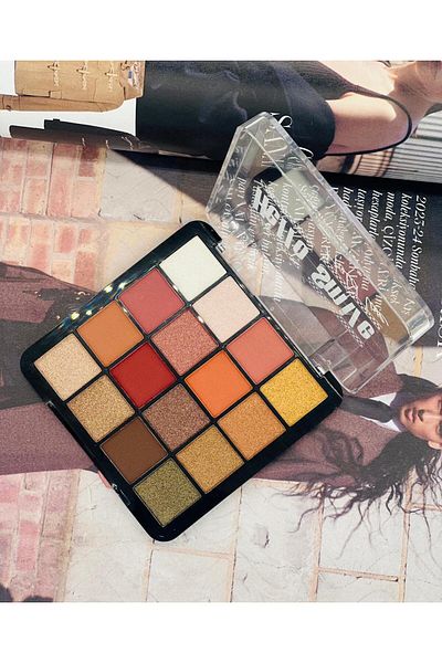 GulFlower 16-Piece Eyeshadow Palette Set