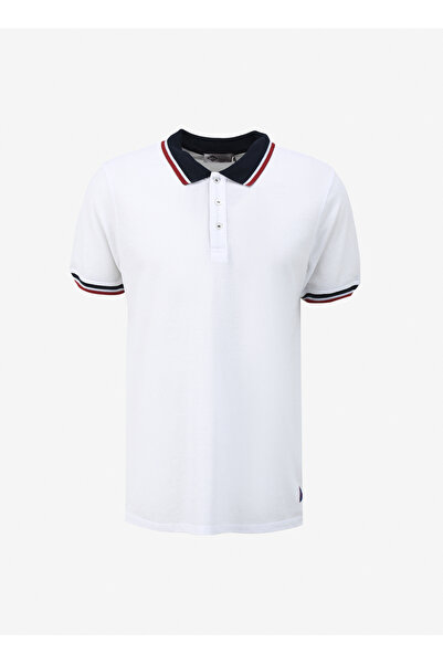 Lee Cooper Beyaz Erkek Polo T-Shirt 242 LCM 242029 JASEC BEYAZ