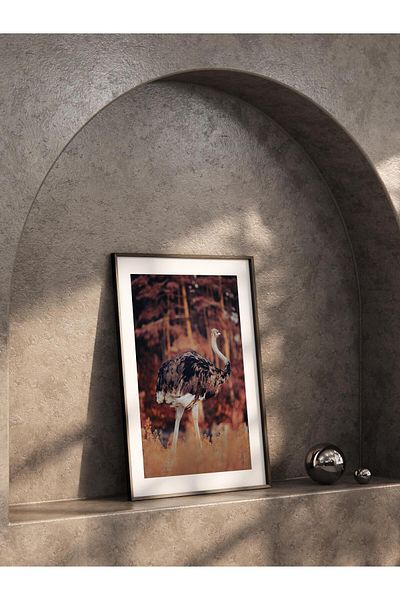 Postifull Frameless Poster, Animals & Safari Painting No:34, Hd Photo, Living Room, Kitchen Wall Decor Poster