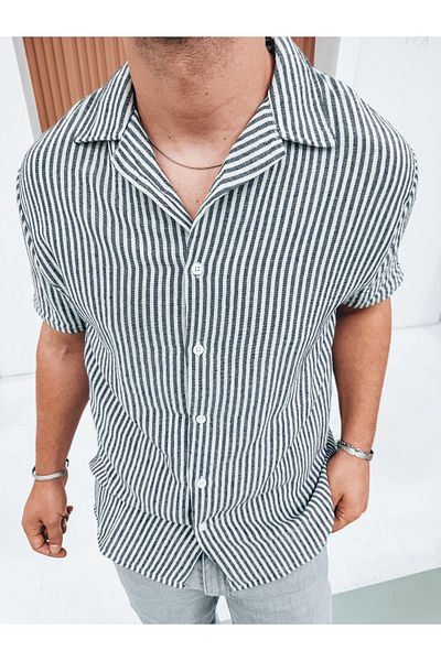 King Brothers Men's Muslin Cotton Short Sleeve Shirt