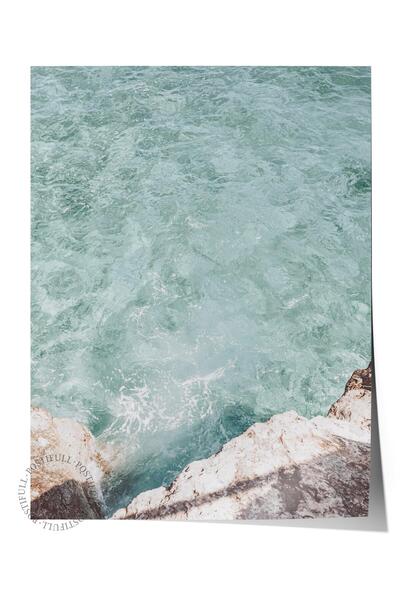 Postifull Φωτογραφία θάλασσας και παραθαλάσσιας - HD 25, αφίσα χωρίς πλαίσιο,...