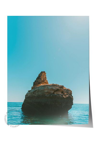 Postifull Φωτογραφία θάλασσας και παραθαλάσσιας - HD 46, Αφίσα διακόσμησης τοίχου σαλονιού και κουζίνας, χωρίς πλαίσιο