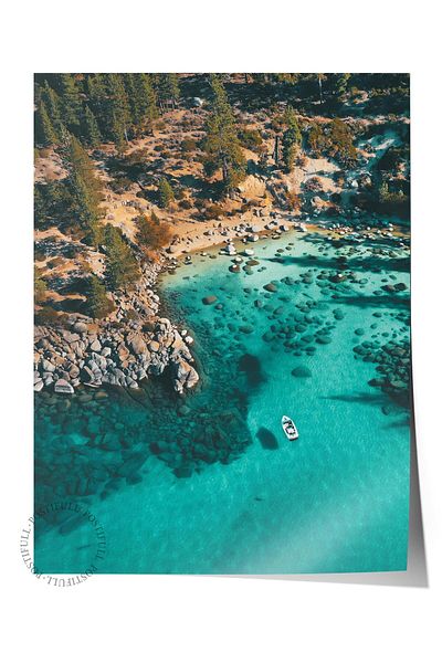 Postifull Φωτογραφία θάλασσας και παραθαλάσσιας - HD 1, Διακόσμηση τοίχου σαλονιού και κουζίνας, χωρίς πλαίσιο