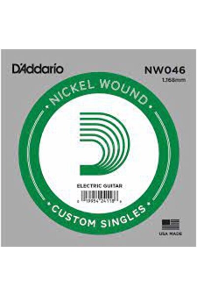 Daddario D'addario NW046 Nickel Wound Elektro Gitar Teli (.046)