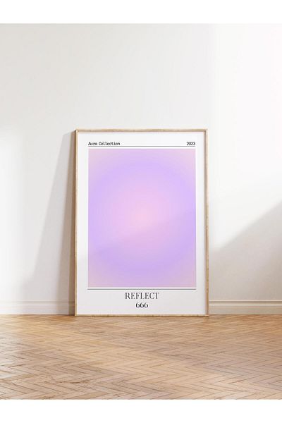 Postifull Aura Series NO:11 - 666 Reflect Angel Number Έγχρωμη αφίσα χωρίς πλαίσιο