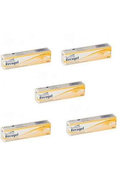 Bausch & Lomb Recugel 10 Gr Eye Gel 5 Pieces