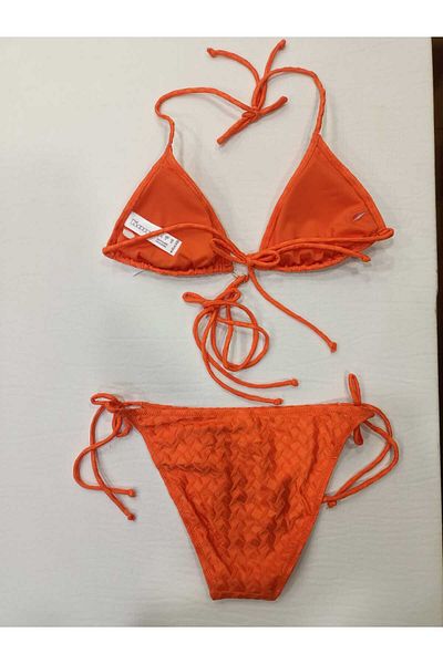 Kom Set bikini cu șnur triunghi