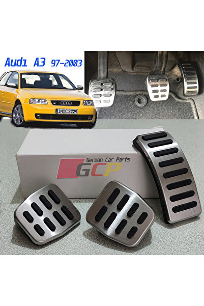 GCP German Car Parts Audi A3 8L Pedal Seti - A3 8L Krom Spor Pedal Aksesuar