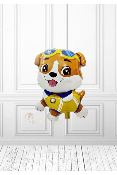LOTUS PARTY 1 Piece Police Dog Foil Balloon - Dog Themed Birthday Party Supplies