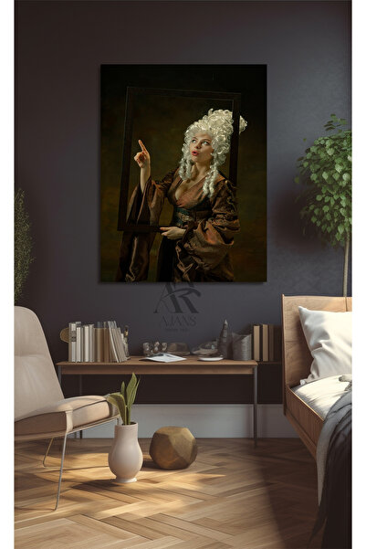 AR AJANS KANVAS TABLO Woman in 1800 Years Canvas Painting Ar 040699