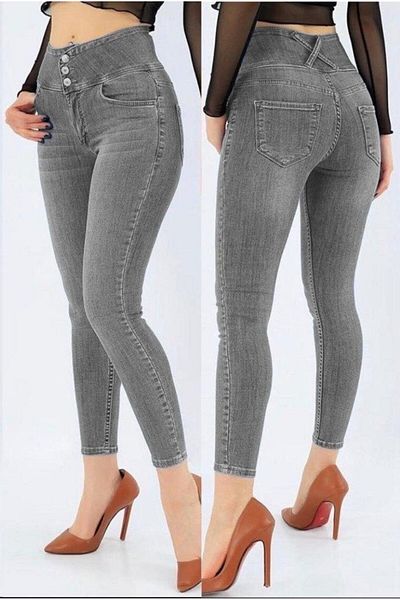 merysare High Waist LYcra Jean TrouSers - Color Options