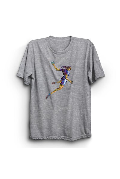 The Fame Desen colorat de volei, volei S07, joc, joc, imprimat, tricou 100% b...