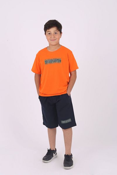 cm buseyiz Buseyiz New style camouflage printed cotton and pocket boy's summer bottom-top suit