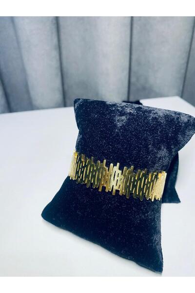 Lotus Boutique سوار أصفاد من الفولاذ المقاوم للصدأ