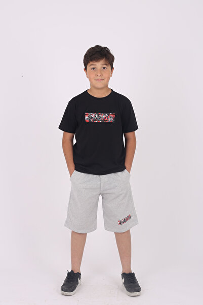 cm buseyiz Buseyiz Νέο στυλ καμουφλάζ εμπριμέ βαμβάκι με τσέπες για αγόρια κα...