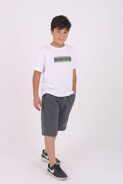 cm buseyiz Buseyiz New style camouflage printed cotton and pocket boy's summer bottom-top suit