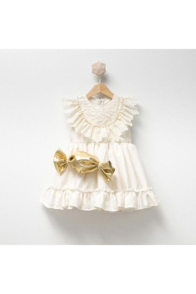 Ma Moi Baby Girl's Dress with Candy Bag