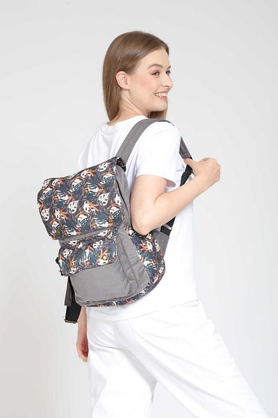 Street Bag Raven Ethnic - Καθημερινό σακίδιο πλάτης με μοτίβο Bohemian, Χρήση για ταξίδια και κάμπινγκ