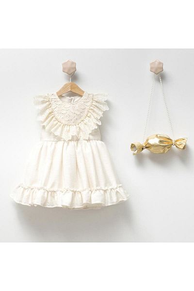 Ma Moi Baby Girl's Dress with Candy Bag