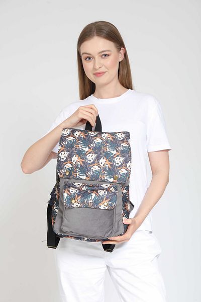 Street Bag Raven Ethnic - Καθημερινό σακίδιο πλάτης με μοτίβο Bohemian, Χρήση για ταξίδια και κάμπινγκ