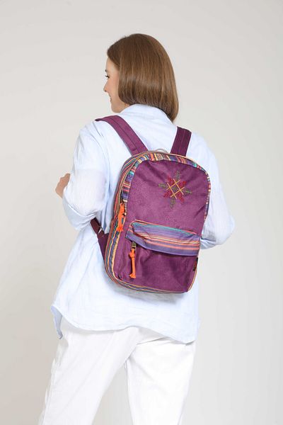 Street Bag Σακίδιο πλάτης Nubi Ethnic Bohemian Embroidered - Καθημερινή και Ταξιδιωτική Χρήση