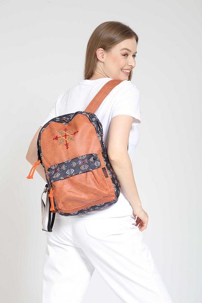 Street Bag Σακίδιο πλάτης Nubi Ethnic Bohemian Embroidered - Καθημερινή και Ταξιδιωτική Χρήση