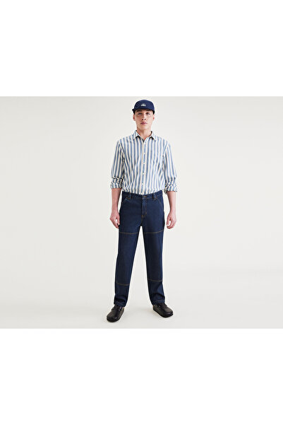 Dockers Utility Pant Mavi Denim Straight Fit